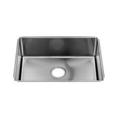  J18 Collection 025806 Undermount 18 Gauge Stainless Steel Single Bowl Kitchen Sink , 28''W x 17-1/2''D x 8''H