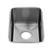  Classic Collection 3202 Undermount 16 Gauge Stainless Steel Single Bowl Kitchen Sink, 10-1/2''W x 17-1/2''D x 8''H