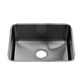  Classic Collection 3207 Undermount 16 Gauge Stainless Steel Single Bowl Kitchen Sink, 22-1/2''W x 17-1/2''D x 10''H