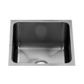  Classic Collection 3212 Undermount 16 Gauge Stainless Steel Single Bowl Specialty Sink, 13-1/2''W x 13-1/2''D x 7''H