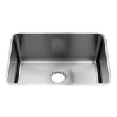  Classic Collection 3217 Undermount 16 Gauge Stainless Steel Single Bowl Kitchen Sink, 25-1/2''W x 18-1/2''D x 10''H