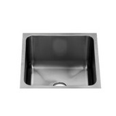  Classic Collection 3225 Undermount Stainless Steel Specialty Sink, 16-1/2''W x 16-1/2''D x 7''H