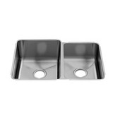  Classic Collection 3247 Undermount 16 Gauge Stainless Steel Double Bowl Kitchen Sink , 29-1/2''W x 19-1/2''D x 10''H