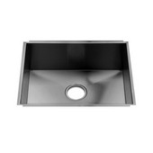  UrbanEdge® Collection 3607 Undermount 16 Gauge Stainless Steel Single Bowl Kitchen Sink, 22-1/2''W x 17-1/2''D x 10''H