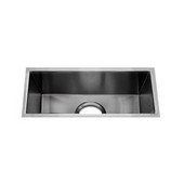 UrbanEdge® Collection 3617 Undermount 16 Gauge Stainless Steel Single Bowl Specialty Sink, 19-1/2''W x 8-1/2''D x 6''H