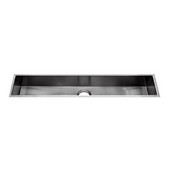  UrbanEdge® Collection 3622 Undermount 16 Gauge Stainless Steel Single Bowl Specialty Sink, 43-1/2''W x 8-1/2''D x 6''H