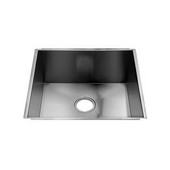  UrbanEdge® Collection 3628 Undermount 16 Gauge Stainless Steel Single Bowl Kitchen Sink, 22-1/2''W x 19-1/2''D x 10''H