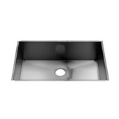  UrbanEdge® Collection 3672 Undermount 16 Gauge Stainless Steel Single Bowl Kitchen Sink , 31-1/2''W x 19-1/2''D x 10''H