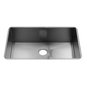 J7® Collection 3935 Undermount 16 Gauge Stainless Steel Single Bowl Kitchen Sink , 31-1/2''W x 19-1/2''D x 10''H