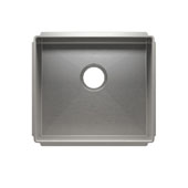  J7® Collection 3981 Undermount 16 Gauge Stainless Steel Single Bowl Kitchen Sink, 19-1/2''W x 17-1/2''D x 10''H