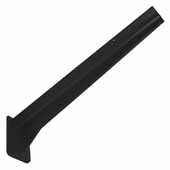  Industrial Cantilever Bracket In Black, 22-3/4''W x 3-1/4''D x 6-1/2''H