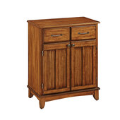 Mix & Match Buffet Server with Dark Cottage Oak Stained Base and Cottage Oak Top, 29-1/4'' W x 15-7/8'' D x 35-1/2''H