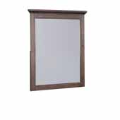 Home Styles Flexsteel® Southport Mirror In Dark Brown Aged Oak, 32''W x 2''D x 37''H