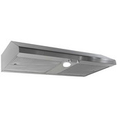  Slim Line 6'' 1900 Series Under Cabinet Mount Range Hood with 8-10'' Duct, 900 CFM, Multiple Widths & Finishes Available