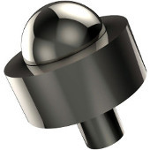  101A Series Cabinet Hardware 1-1/2'' Diameter Round Cabinet Knob in Polished Nickel (Premium Finish), Available in Multiple Finishes