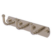  Skyline Collection 3-Position Bathroom Multi Hook in Antique Pewter, 8'' W x 2-1/2'' D x 2-11/16'' H