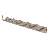  Skyline Collection 6-Position Tie and Belt Rack in Antique Pewter, 15-1/2'' W x 2-1/2'' D x 2-11/16'' H