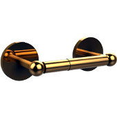  Skyline Collection Two Post Toilet Tissue Holder, Unlacquered Brass