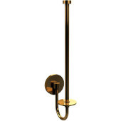  Skyline Collection Wall Mounted Paper Towel Holder, Unlacquered Brass