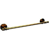  Skyline Collection 18 Inch Towel Bar, Unlacquered Brass