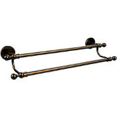  Skyline Collection 20-1/2 Inch Double Towel Bar, Brushed Bronze