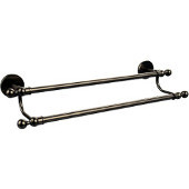  Skyline Collection 20-1/2 Inch Double Towel Bar, Antique Pewter
