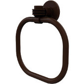  Continental Collection Towel Ring with Dotted Accents, Antique Bronze