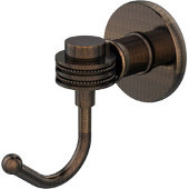  Continental Collection Robe Hook with Dotted Accents, Venetian Bronze