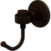  Continental Collection Robe Hook with Groovy Accents, Antique Bronze