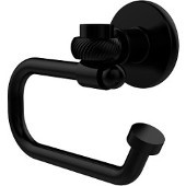  Continental Collection Euro Style Toilet Tissue Holder with Twisted Accents, Matte Black