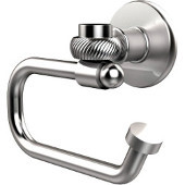  Continental Collection Euro Style Toilet Tissue Holder with Twisted Accents, Satin Chrome