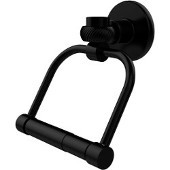  Continental Collection 2 Post Toilet Tissue Holder with Twisted Accents, Matte Black