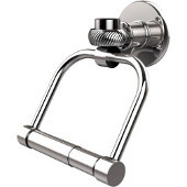  Continental Collection 2 Post Toilet Tissue Holder with Twisted Accents, Polished Chrome