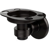  Continental Collection Tumbler and Toothbrush Holder with Groovy Accents, Oil Rubbed Bronze