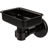  Continental Collection Wall Mounted Soap Dish Holder with Groovy Accents, Oil Rubbed Bronze