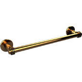  Continental Collection 32-1/2 Inch Towel Bar with Dotted Detail, Polished Brass