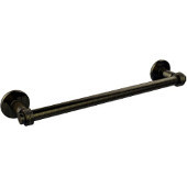  Continental Collection 38-1/2 Inch Towel Bar with Groovy Detail, Antique Brass