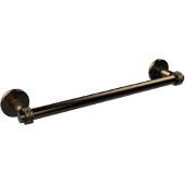  Continental Collection 32-1/2 Inch Towel Bar with Groovy Detail, Brushed Bronze