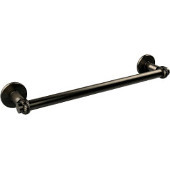  Continental Collection 32-1/2 Inch Towel Bar with Twist Detail, Antique Pewter