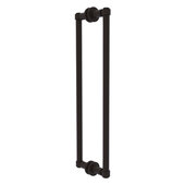  Contemporary Collection 18'' Back to Back Shower Door Pull in Oil Rubbed Bronze, 20-5/16'' W x 5-5/8'' D x 1-11/16'' H