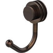  Venus Collection Robe Hook with Dotted Accents, Venetian Bronze