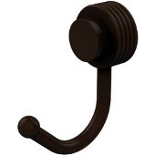  Venus Collection Robe Hook with Groovy Accents, Antique Bronze