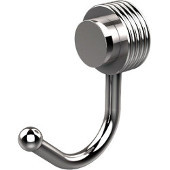  Venus Collection Robe Hook with Groovy Accents, Polished Chrome