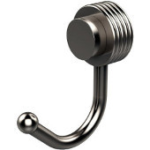  Venus Collection Robe Hook with Groovy Accents, Satin Nickel