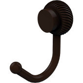  Venus Collection Robe Hook with Twisted Accents, Antique Bronze