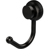  Venus Collection Robe Hook with Twisted Accents, Oil Rubbed Bronze