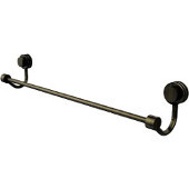  Venus Collection 18 Inch Towel Bar with Dotted Accent, Antique Brass