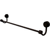  Venus Collection 24 Inch Towel Bar with Dotted Accent, Antique Bronze