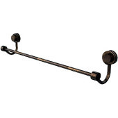  Venus Collection 24 Inch Towel Bar with Dotted Accent, Venetian Bronze