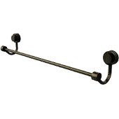  Venus Collection 30 Inch Towel Bar with Dotted Accent, Antique Brass